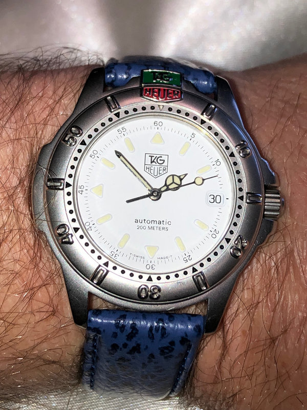 TAG Heuer 2000 Professional  Automatic Datum Diver WF2110